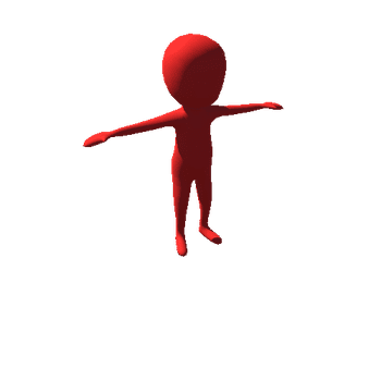 Stickman 1 Red